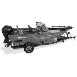 bass boat com motor de popa 1