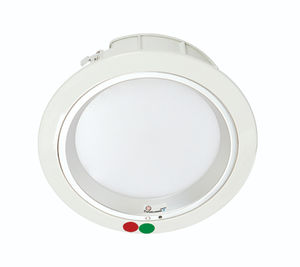 luminária de emergência