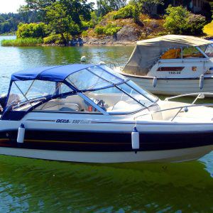 fechamento de cockpit para barcos a motor
