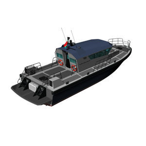 barco profissional barco-patrulha