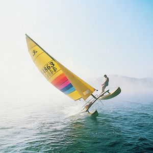 catamarã esportivo de regata