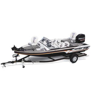 bass boat com motor de popa