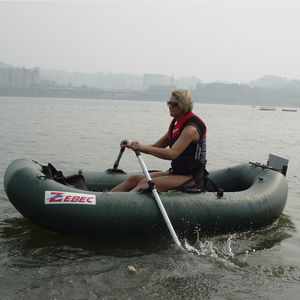barco inflável com motor de popa / dobrável / de pesca esportiva / bote auxiliar para iate