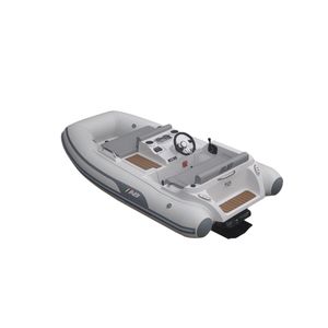 barco inflável com motor de popa / semirrígido / com console lateral / máx. 4 pessoas