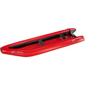 barco inflável com motor de popa