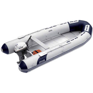 barco inflável com motor de popa 1