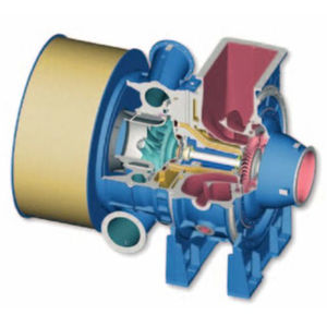 turbocompressor turbina axial