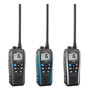 rádio para barco / portátil / VHF / IPX7