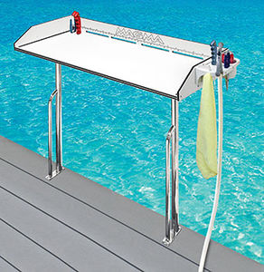 mesa para limpeza de peixe para barco