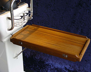 mesa de cockpit dobrável