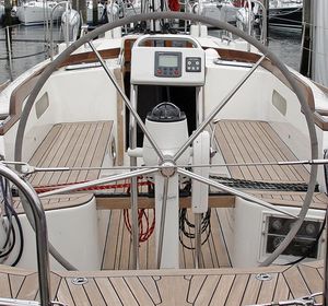 suporte para instrumento de navegação para barco