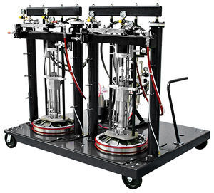 máquina de projeção de adesivo