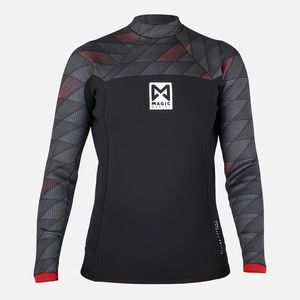 camiseta de neoprene de mangas longas