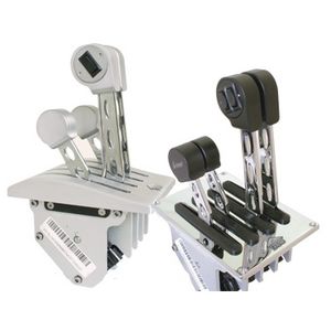 manete de comando para motor / mecânico / alavanca múltipla / para barco