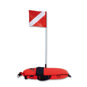 boia de sinalização de mergulho / inflável / com argolas / em PVC