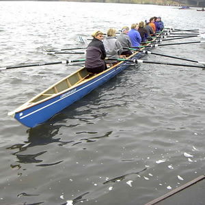 barco de remo oito de palamenta simples