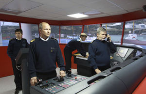 simulador de radar / de ECDIS / de treinamento / para navio