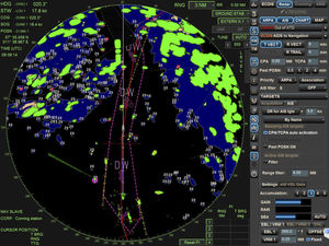 radar para navio / ARPA / com AIS