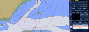 ECDIS para navio