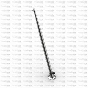 mastro porta-bandeira para barco / em aço inox