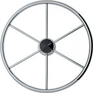 volante para barco a motor em aço inoxidável