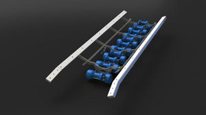 suporte para bote auxiliar para plataforma / para barco / para iate