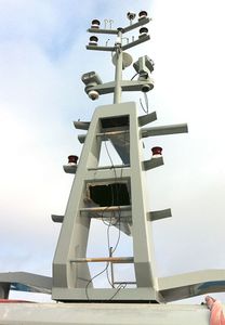 suporte de antena de radar