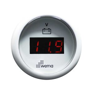 voltímetro para barco digital