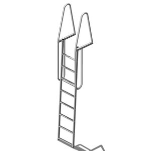 escada para barco / para píer / retrátil / de banhos