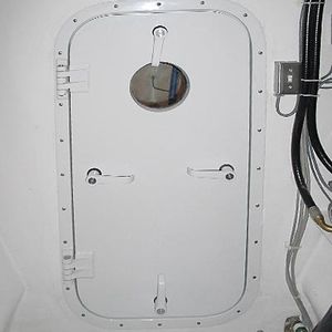 porta para iate / à prova de água