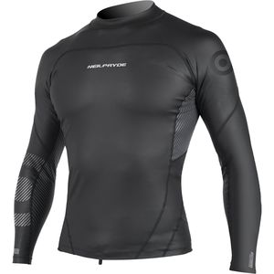 camiseta de neoprene de mangas longas