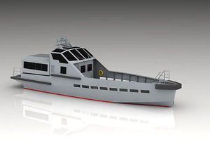 barco profissional barco para transporte de tripulação 1