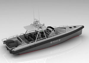 barco profissional barco-patrulha 1