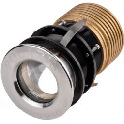 iluminação subaquática para iate / de LED / passa-casco / para casco em fibra de vidro