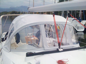 capota tipo dodger para barco
