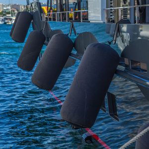 bóia do pára-choque para barco