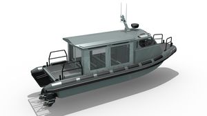 barco profissional barco para transporte de tripulação 1