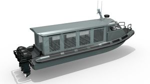 barco profissional barco para transporte de tripulação 1