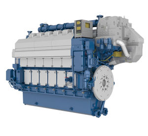 motor para navio lento / a diesel / a gás / bicombustível