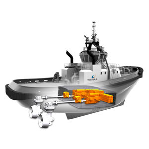 sistema de propulsão para navio