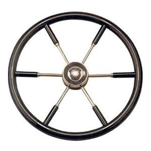 volante para barco a motor em aço inoxidável 1