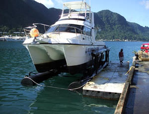 elevador para catamarã 1