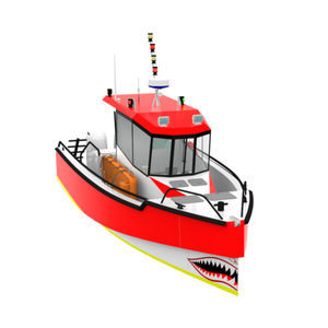 barco profissional barco-patrulha