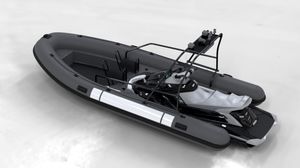 barco-patrulha com propulsão por jet-ski