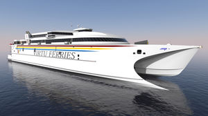 ferry para transporte de veículos catamarã 1