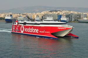 ferry para transporte de veículos Ro-Pax 1