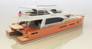 iate a motor catamarã
