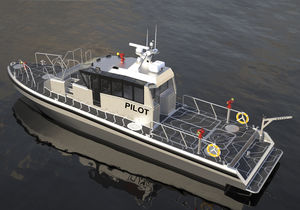 barco profissional barco para transporte de pilotos