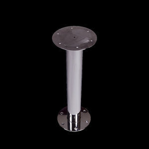 pé de mesa em aço inoxidável
