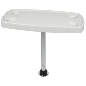 mesa de cockpit fixa / em polietileno